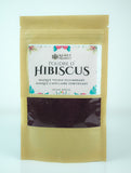 Poudre d'hibiscus naturel bio pour masque visage illuminant anti tache capillaire nourrissant et revitalisant poudre végétale - Soins cheveux naturels KemetMarket