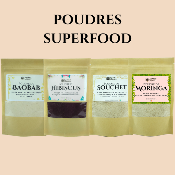 POUDRES VÉGÉTALES