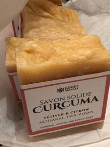 Savon Curcuma, Vétiver & Citron