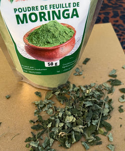 Poudre de moringa pur