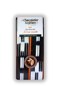 Tablette de Chocolat au Lait & Vanille, le Chocolatier ivoirien