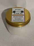 Beurre de coco Huile de coco bio solide bon pour hémorroïdes démaquillant waterproof pot 100g Kemet Market livraison gratuite