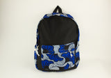 sac-a-dos-wax-femme-homme-voyage-sport-tissu-africain-pagne-colore-fleurs-mariage-bleu-blanc-noir-extensible-ordinateur-unisex-sac-ecole-sortie-scolaire-enfants