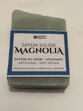 Savon artisanal bleu magnolia Kemet Market 