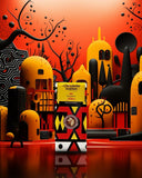 Chocolat noir 80% cacao le chocolatier parisien ivoirien emballage original tissu africain 