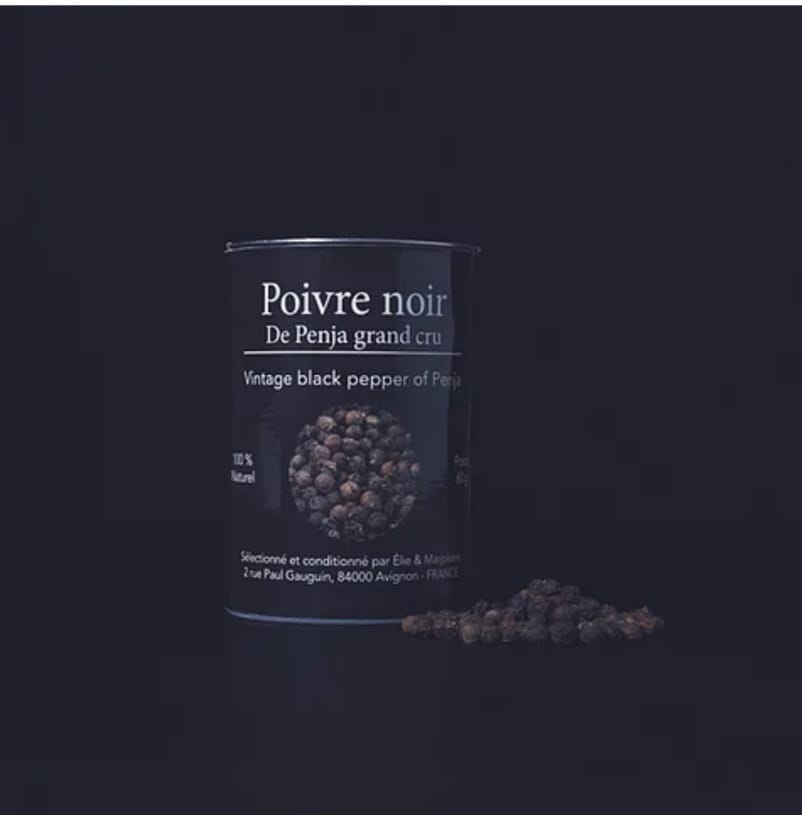 Poivre Noir de Penja – Cameroun - DR Cooking (Epicerie Bordeaux)