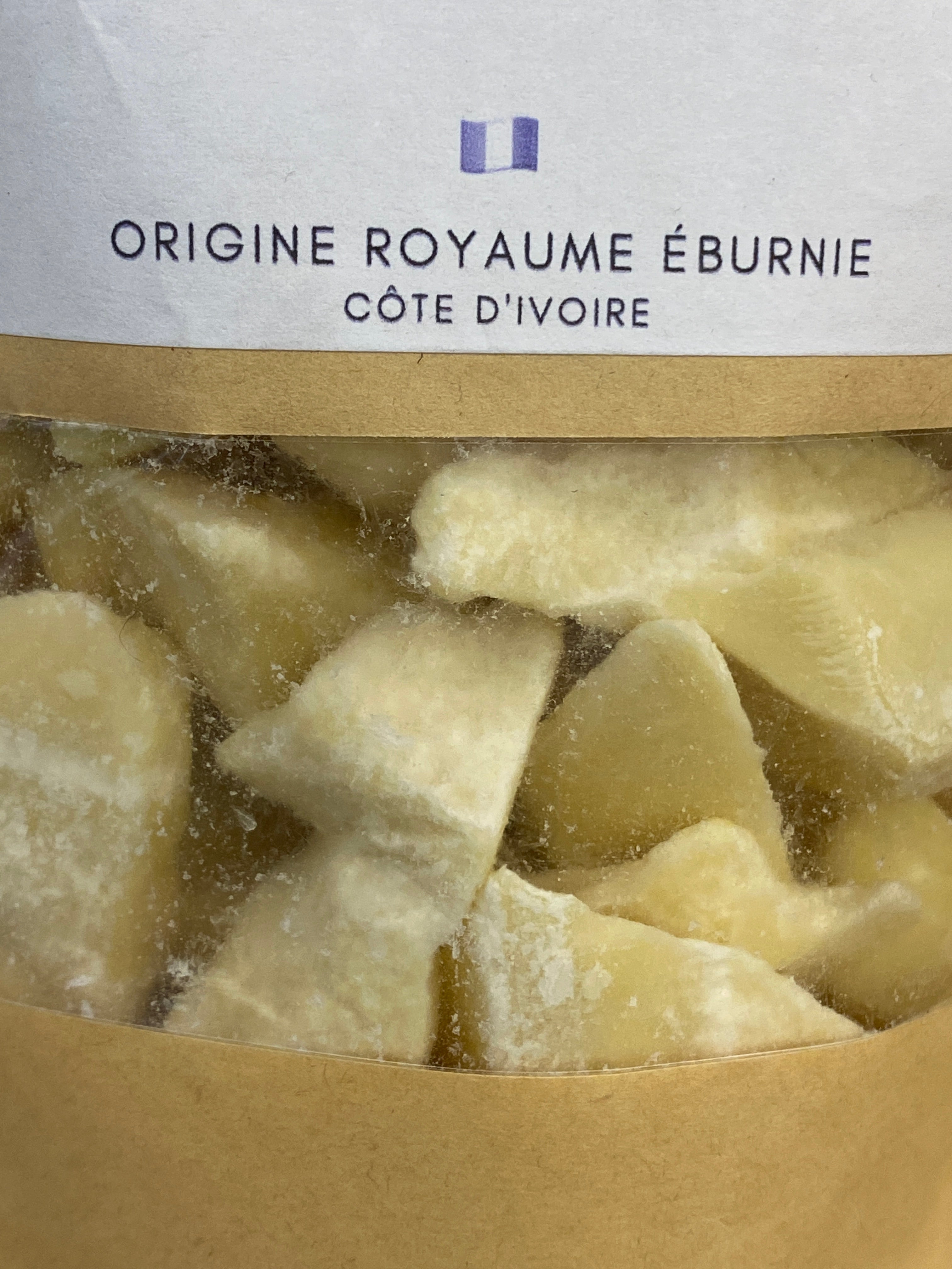 Beurre de cacao Brut 100% Naturel - Tunisie Bio